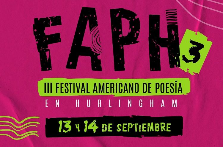 Llega la tercera edición del Festival Americano de Poesía en Hurlingham